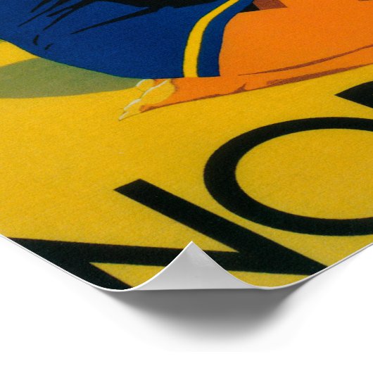 Werbeplakat für Golfküsten Poster (Ecke)