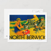 Werbeplakat für Golfküsten Postkarte (Vorne/Hinten)