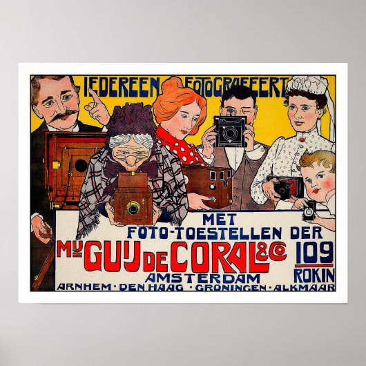 Werbeplakat für Marken - Kameras 1901 Poster (Vorne)