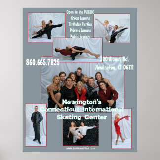 Werbeplakat für Newington Poster