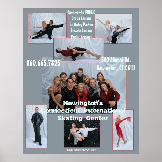 Werbeplakat für Newington Poster (Vorne)