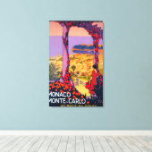 Werbeplakat für Reisen Leinwanddruck (Insitu (Holzboden))