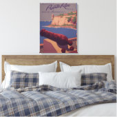 Werbeplakat für Reisen Leinwanddruck (Insitu (Schlafzimmer))