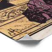 Werbeplakat von Bieres de la Meuse Poster (Ecke)