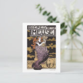 Werbeplakat von Bieres de la Meuse Postkarte (Stehend Vorderseite)