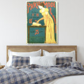 Werbeplakate für "Paris Mode" M Leinwanddruck (Insitu (Schlafzimmer))