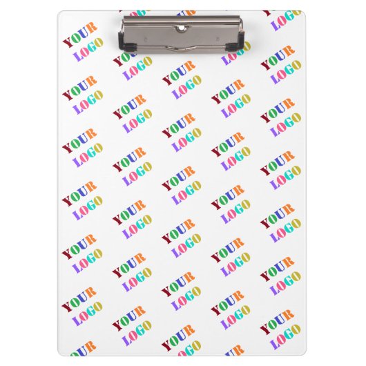 Werbeplakatvorlage für Firmenlogos Klemmbrett (Vorderseite)