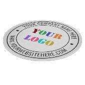 Werbeplatine für kundenspezifische Firmenlogos Schneidebrett (Ecke)