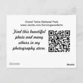 Werbepostkarte Postkarte (Rückseite)