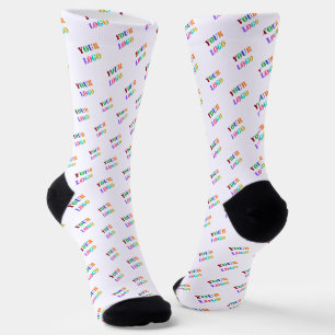 Werbesocken für Ihr Business-Logo-Foto Socken