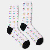 Werbesocken für Ihr Firmenlogo wählen Farben aus Socken (Rechts)