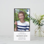 Werbesponsoring für Seiten Vielen Dank Foto Dankeskarte (Stehend Vorderseite)