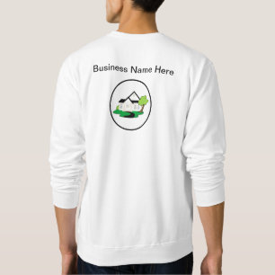 Werbespots für Firmenlogo Sweatshirts
