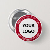 Werbetaste für benutzerdefinierte Logos - Ihre Far Button (Vorne & Hinten)
