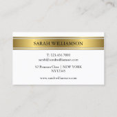 Werbetexter-Visitenkarte Visitenkarte (Rückseite)