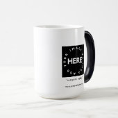 Werbeunternehmen | Corporate Logo Company Verwandlungstasse (VorderseiteRechts)