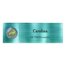 Werbeunternehmen für Firmenlogo Magnetic Aquamarin