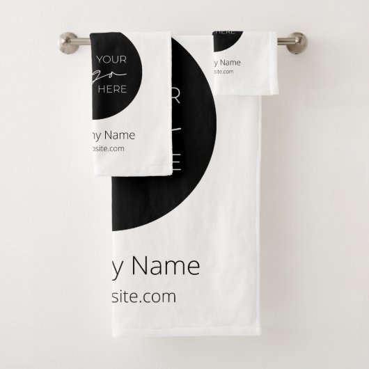 Werbeunternehmen für Ihr Firmenlogo Badhandtuch Set (Insitu)