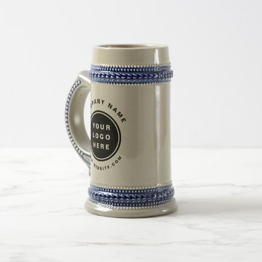 Werbeunternehmen für Ihr Firmenlogo Bierglas (Vorderseite Links)