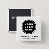 Werbeunternehmen für Ihr Firmenlogo Button (Vorne & Hinten)