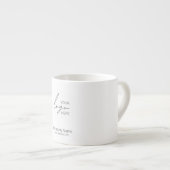 Werbeunternehmen für Ihr Firmenlogo Espressotasse (Vorderseite Rechts)