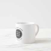 Werbeunternehmen für Ihr Firmenlogo Espressotasse (Vorderseite Rechts)
