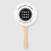 Werbeunternehmen für Ihr Firmenlogo Fächer (Rückseite)