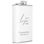 Werbeunternehmen für Ihr Firmenlogo Flachmann (Rechts)