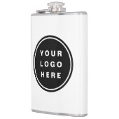 Werbeunternehmen für Ihr Firmenlogo Flachmann (Links)