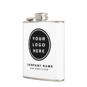 Werbeunternehmen für Ihr Firmenlogo Flachmann (Links)