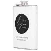 Werbeunternehmen für Ihr Firmenlogo Flachmann (Links)