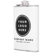 Werbeunternehmen für Ihr Firmenlogo Flachmann (Links)