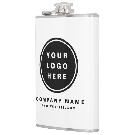 Werbeunternehmen für Ihr Firmenlogo Flachmann (Links)