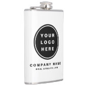 Werbeunternehmen für Ihr Firmenlogo Flachmann (Rechts)