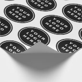 Werbeunternehmen für Ihr Firmenlogo Geschenkpapier (Ecke)