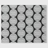 Werbeunternehmen für Ihr Firmenlogo Geschenkpapier (Flach)