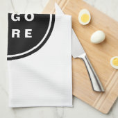 Werbeunternehmen für Ihr Firmenlogo Geschirrtuch (Viertel Falte)