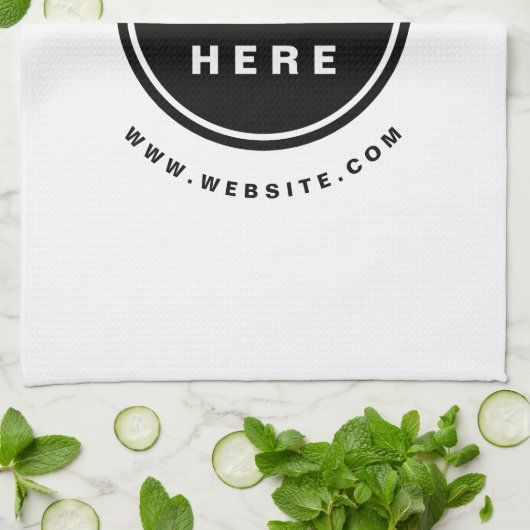 Werbeunternehmen für Ihr Firmenlogo Geschirrtuch (Gefaltet)