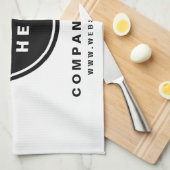 Werbeunternehmen für Ihr Firmenlogo Geschirrtuch (Viertel Falte)