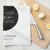 Werbeunternehmen für Ihr Firmenlogo Geschirrtuch (Viertel Falte)