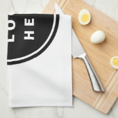 Werbeunternehmen für Ihr Firmenlogo Geschirrtuch (Viertel Falte)