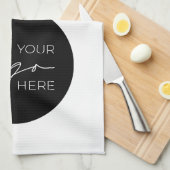 Werbeunternehmen für Ihr Firmenlogo Geschirrtuch (Viertel Falte)