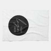 Werbeunternehmen für Ihr Firmenlogo Geschirrtuch (Horizontal)