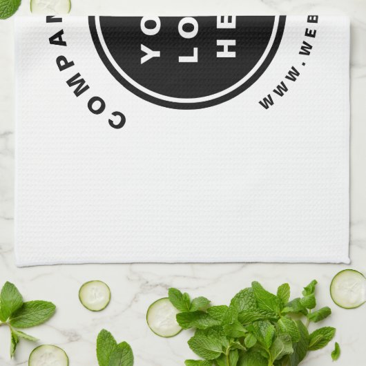 Werbeunternehmen für Ihr Firmenlogo Geschirrtuch (Gefaltet)