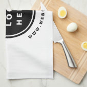 Werbeunternehmen für Ihr Firmenlogo Geschirrtuch (Viertel Falte)