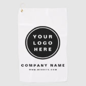 Werbeunternehmen für Ihr Firmenlogo Golfhandtuch (Vorderseite)