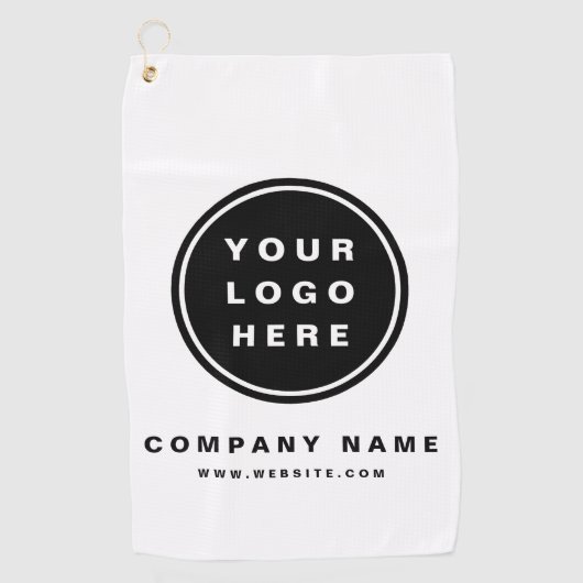 Werbeunternehmen für Ihr Firmenlogo Golfhandtuch (Vorderseite)