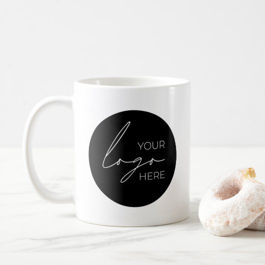Werbeunternehmen für Ihr Firmenlogo Kaffeetasse (Mit Donut)