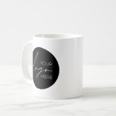 Werbeunternehmen für Ihr Firmenlogo Kaffeetasse (Vorderseite Links)
