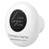 Werbeunternehmen für Ihr Firmenlogo Keramikknauf (Rechts)